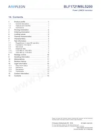 BLF1721M8LS200U Datasheet Pagina 14