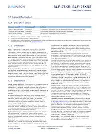 BLF178XRS Datasheet Pagina 12