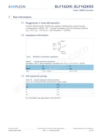 BLF182XRSU Datasheet Page 5