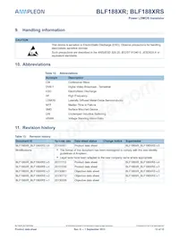 BLF188XRSU Datasheet Pagina 12