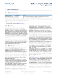 BLF188XRSU Datasheet Pagina 13