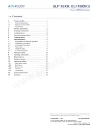 BLF188XRSU Datasheet Pagina 15