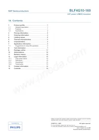BLF4G10-160 Datasheet Page 14