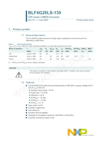 BLF4G20LS-130 Datasheet Cover