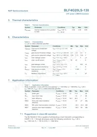 BLF4G20LS-130 Datasheet Page 3