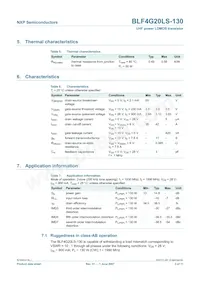 BLF4G20LS-130 Datenblatt Seite 3