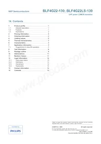 BLF4G22LS-130 Datasheet Page 13