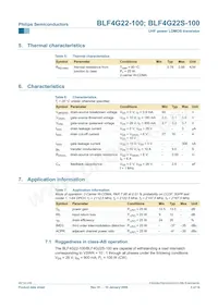 BLF4G22S-100 Datasheet Page 3