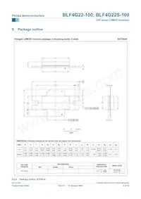 BLF4G22S-100 Datasheet Page 9