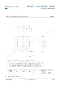 BLF4G22S-100 Datasheet Pagina 10