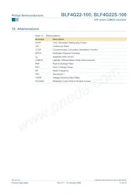 BLF4G22S-100 Datasheet Page 11