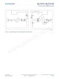 BLF573 Datasheet Pagina 10