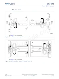 BLF578 Datasheet Page 8