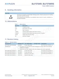 BLF578XRS Datasheet Page 12