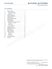 BLF578XRS Datasheet Page 15