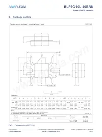 BLF6G10L-40BRN Datasheet Page 7