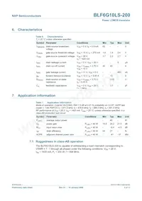 BLF6G10LS-200 Datasheet Page 3