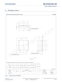BLF6G10S-45 Datasheet Page 7