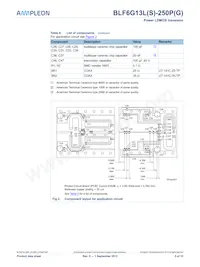 BLF6G13LS-250PGJ Datenblatt Seite 5