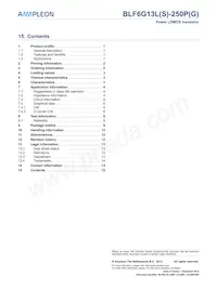 BLF6G13LS-250PGJ Datasheet Page 15