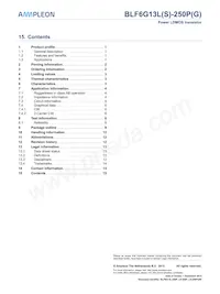 BLF6G13LS-250PGJ Datasheet Pagina 15