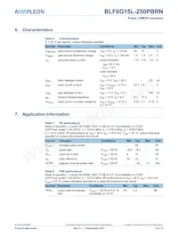 BLF6G15L-250PBRN Datasheet Page 3