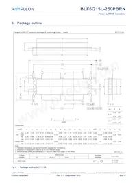 BLF6G15L-250PBRN Datasheet Pagina 9