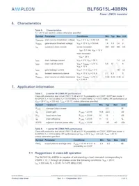BLF6G15L-40BRN Datasheet Page 3