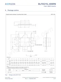 BLF6G15L-40BRN Datasheet Pagina 7