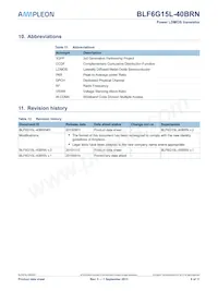 BLF6G15L-40BRN Datasheet Pagina 8