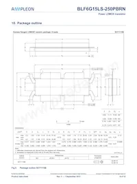BLF6G15LS-250PBRN Datasheet Page 8