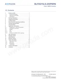BLF6G15LS-250PBRN Datasheet Page 12