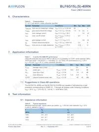 BLF6G15LS-40RN Datasheet Pagina 3