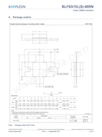 BLF6G15LS-40RN Datasheet Page 7