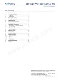 BLF6G20-110 Datasheet Page 11