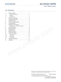 BLF6G20-180PN Datasheet Page 12