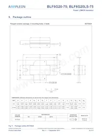 BLF6G20LS-75 Datasheet Page 8