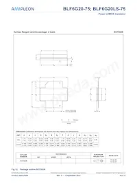 BLF6G20LS-75 Datasheet Page 9