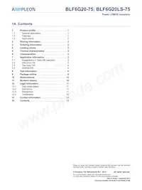 BLF6G20LS-75 Datasheet Page 13