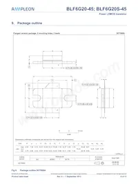 BLF6G20S-45 Datasheet Page 8