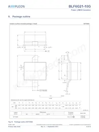 BLF6G21-10G Datasheet Page 8