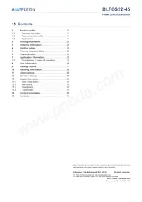 BLF6G22-45 Datasheet Page 11