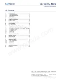 BLF6G22L-40BN Datasheet Page 13