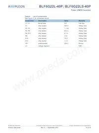 BLF6G22L-40P Datasheet Page 10