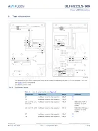 BLF6G22LS-100 Datasheet Page 6