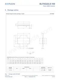 BLF6G22LS-100 Datasheet Page 8