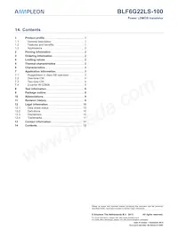 BLF6G22LS-100 Datasheet Page 12