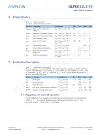 BLF6G22LS-75 Datasheet Page 3
