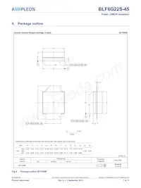 BLF6G22S-45 Datasheet Page 7