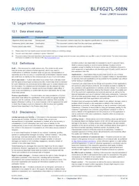 BLF6G27L-50BN Datasheet Page 12